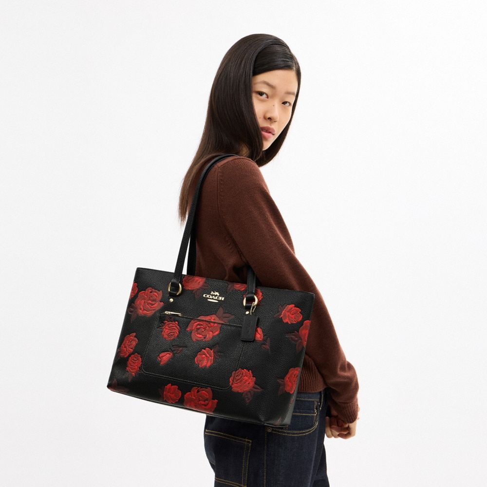 Station Tote Bag With Floral Print