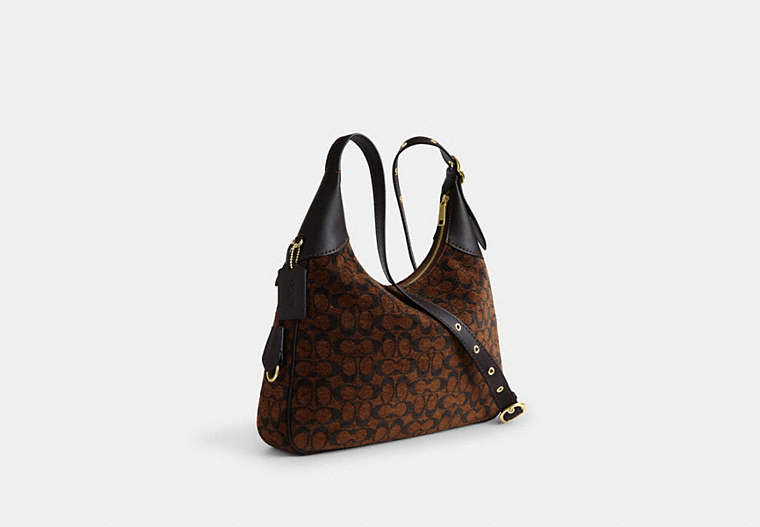 Ella Shoulder Bag In Signature Chenille