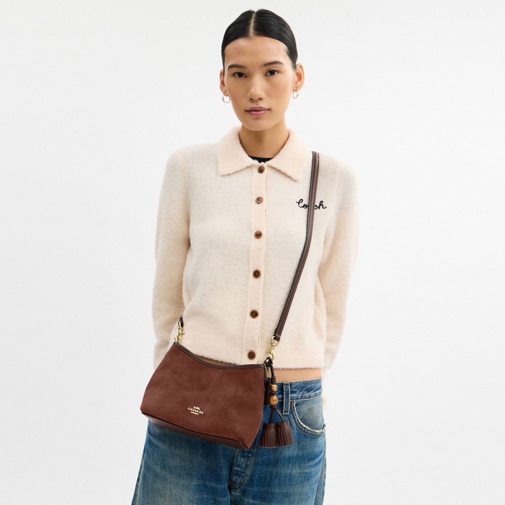 Laurel Small Shoulder Bag With Tassels