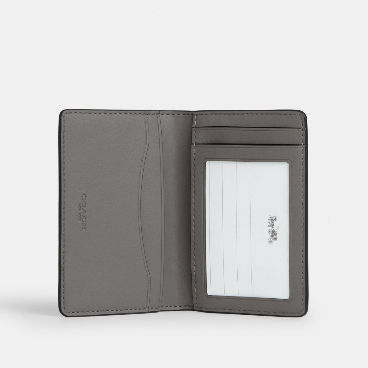 ID Card Wallet In Signature Canvas With Patches