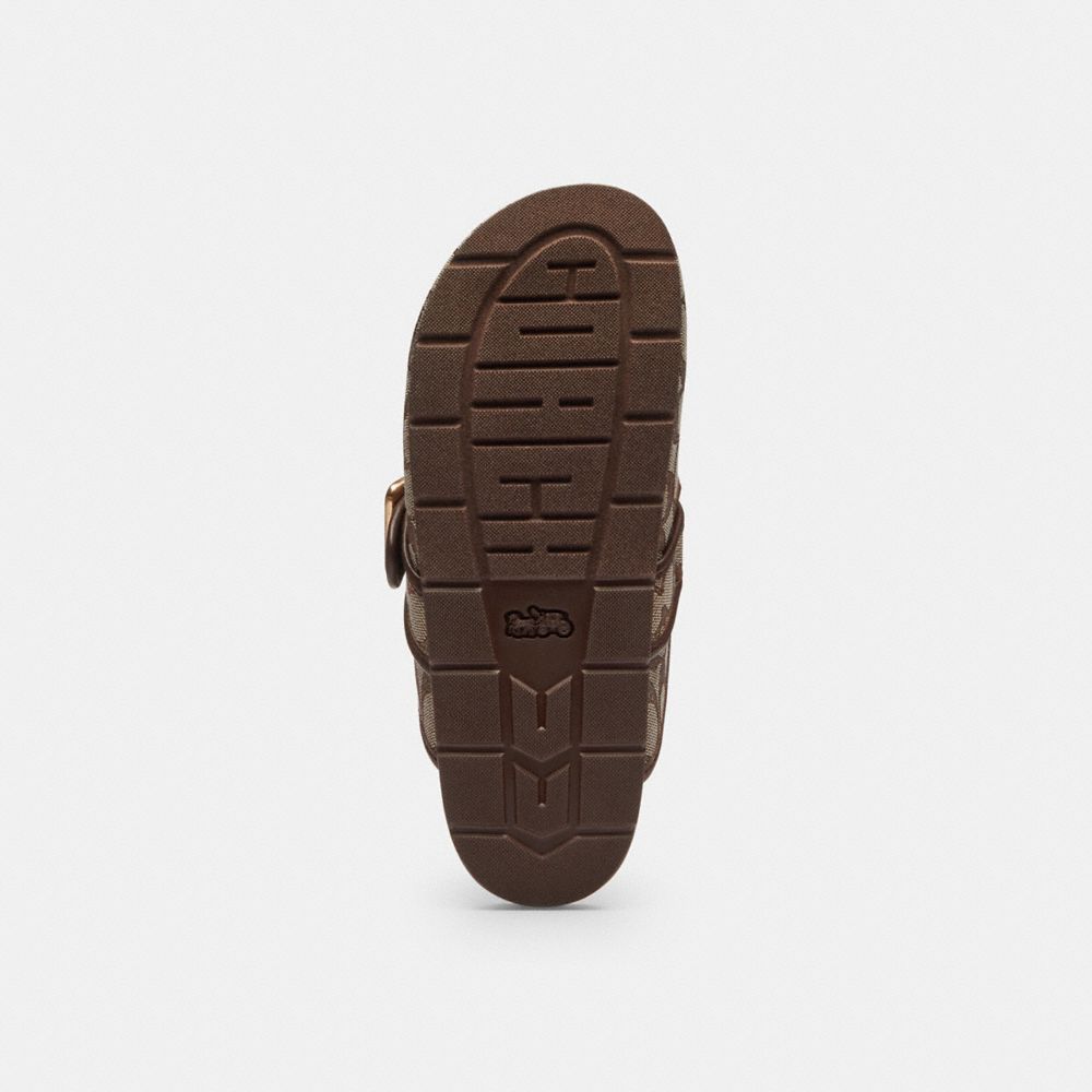 Archival Buckle Clog In Signature Jacquard
