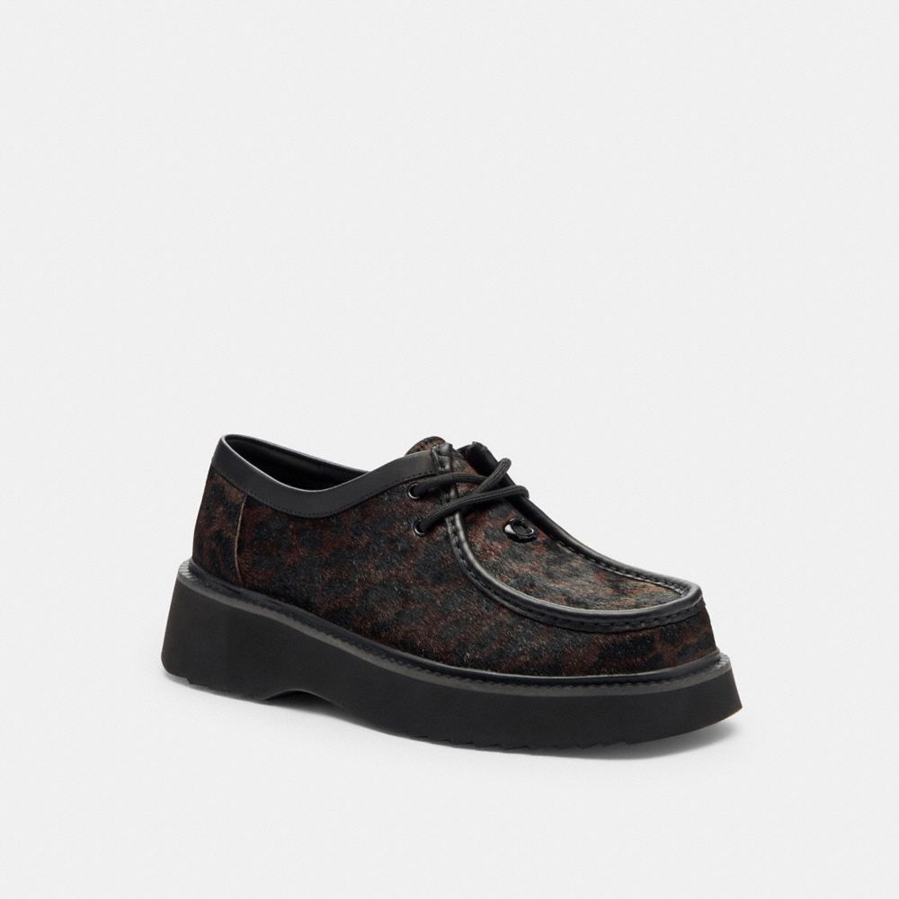 Sculpted C Chukka Boot With Leopard Print