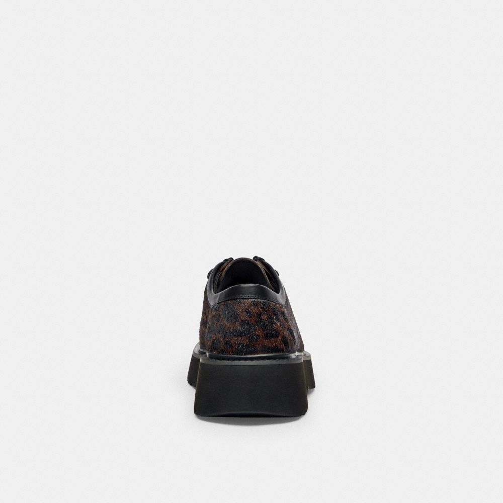 Sculpted C Chukka Boot With Leopard Print