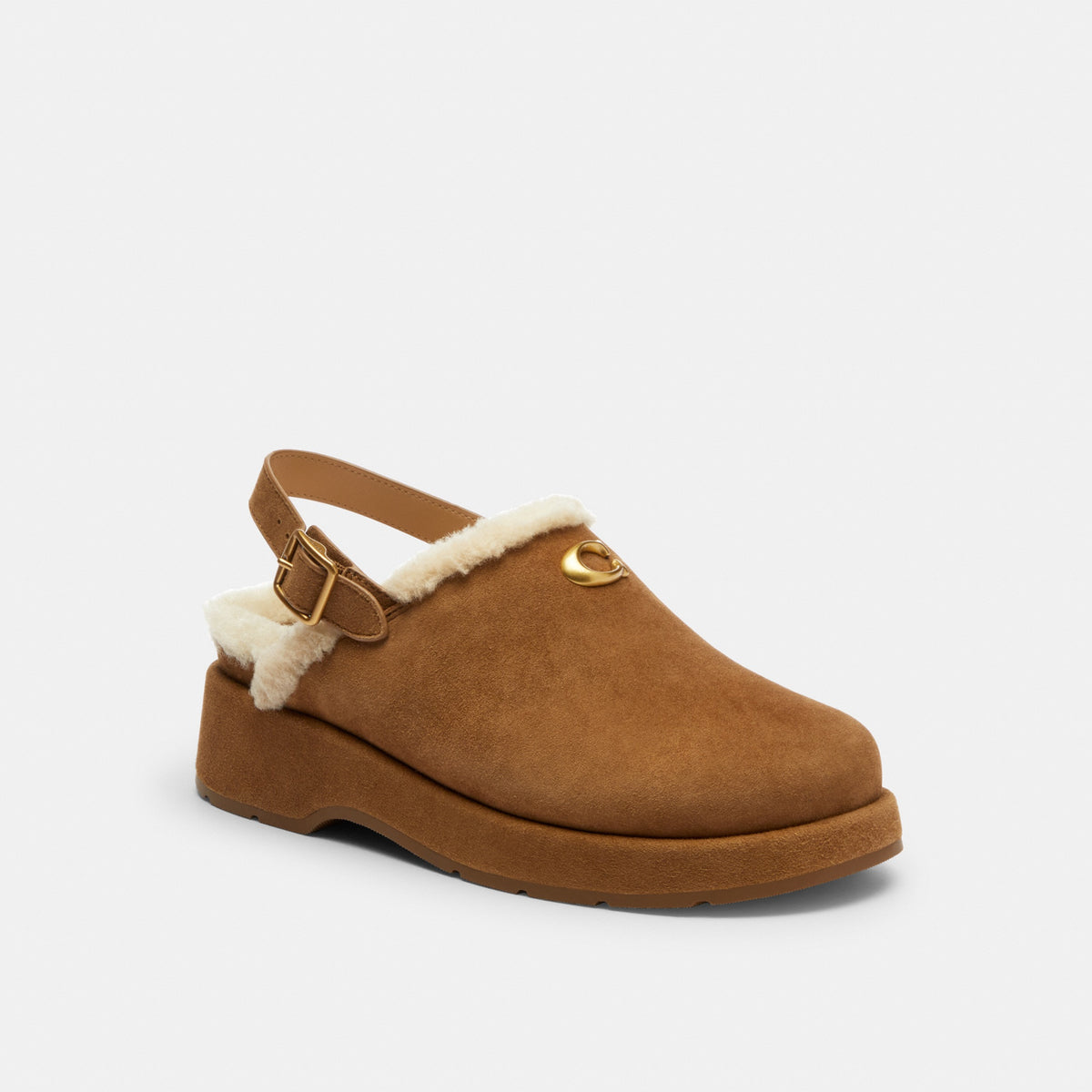 Sculpted C Platform Clog