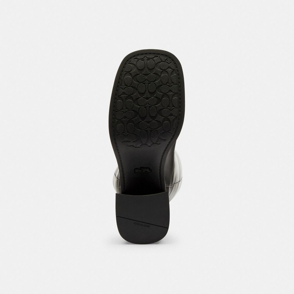 Sculpted C Tall Boot In Loved Leather