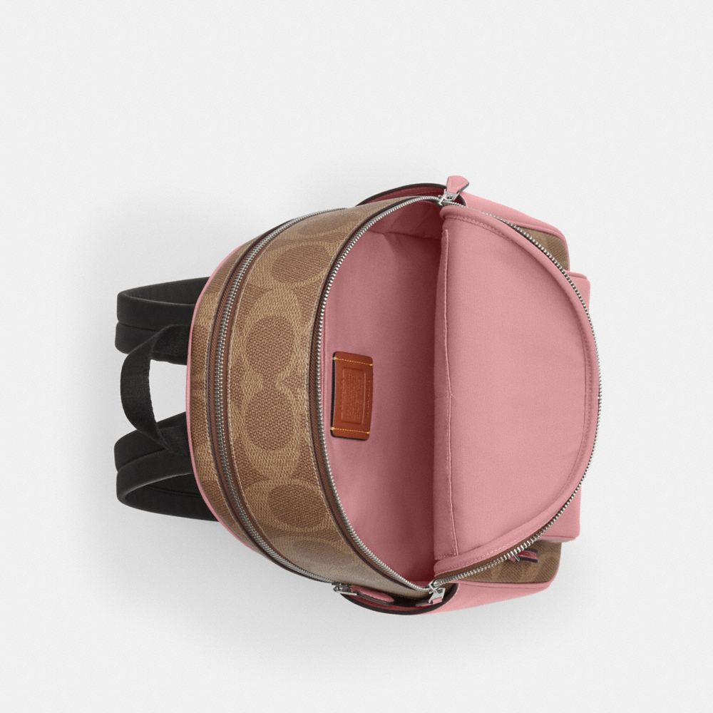 Court Backpack In Maxi Signature Canvas