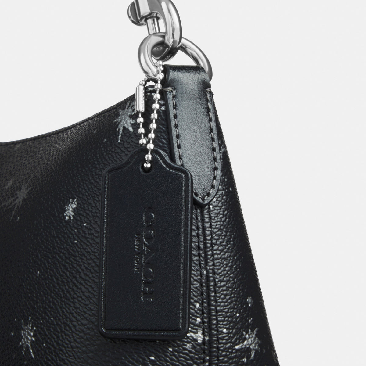 CHARLOTTE SHOULDER BAG WITH STAR PRINT