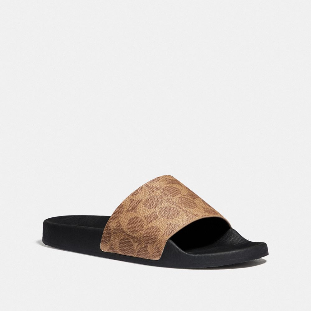 Disney X Coach Udele Sport Slide With Sticker Print