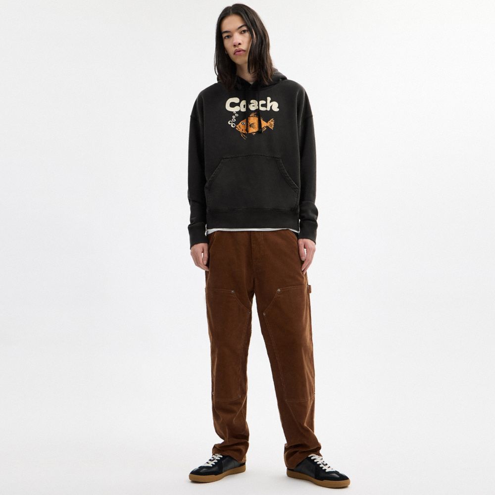 Fish Graphic Hoodie
