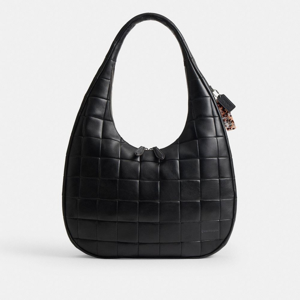 Alter/Ego Large Crescent Shoulder Bag In Upcrafted Leather