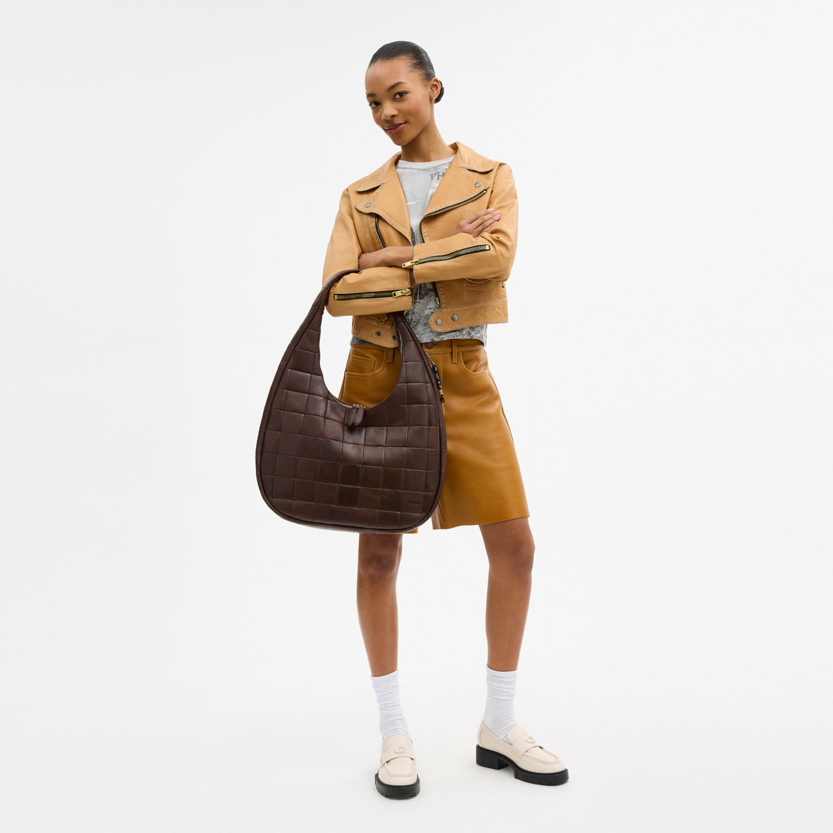 Alter/Ego Large Crescent Shoulder Bag