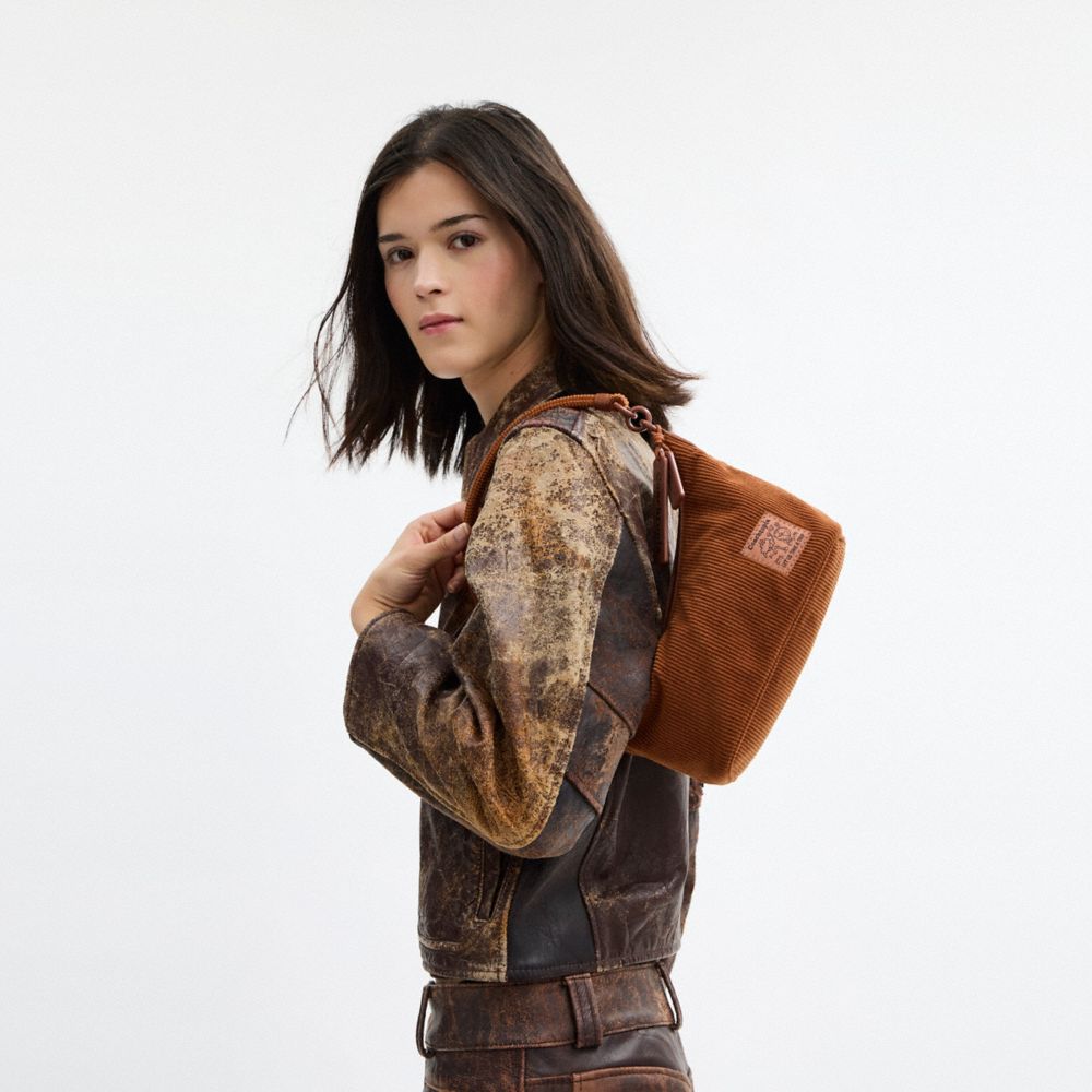 Coachtopia Loop Shoulder Bag In Corduroy