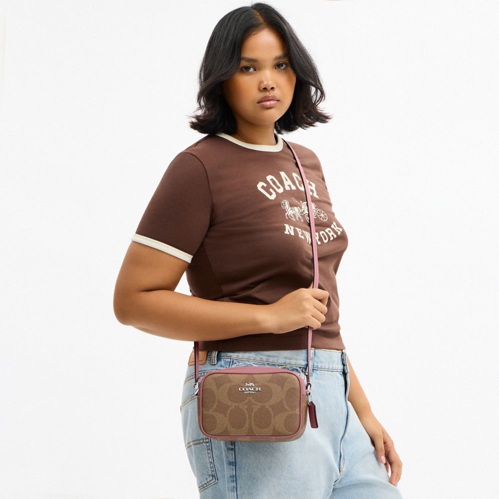 Mini Jamie Camera Bag In Maxi Signature Canvas