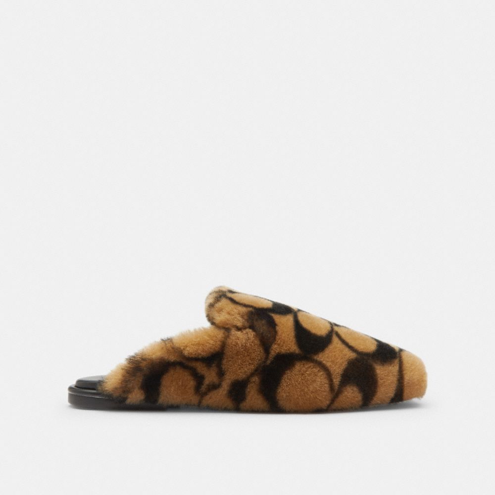 Slipper In Signature Shearling