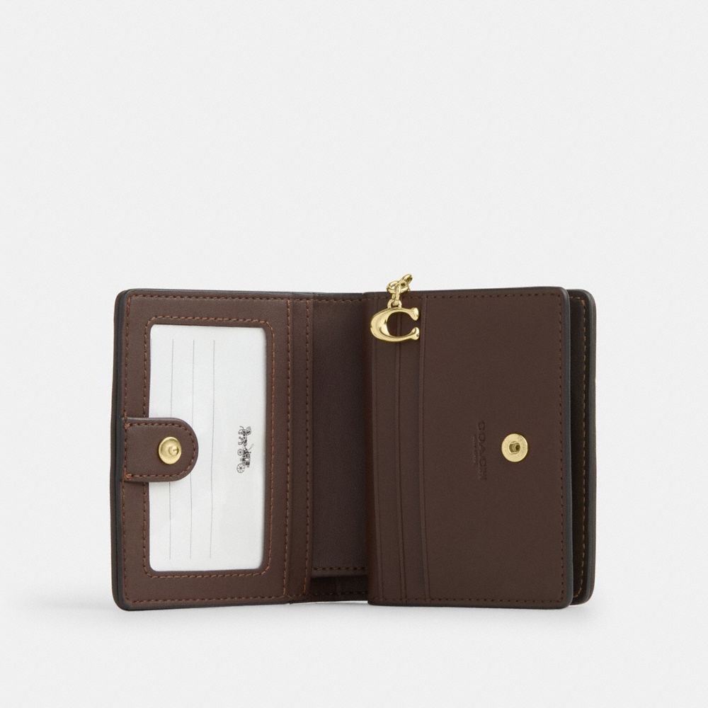 Snap Wallet With Cherry Print