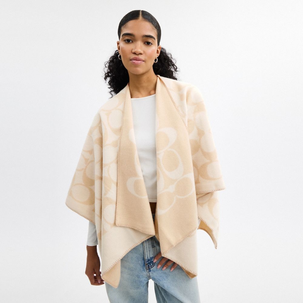 Maxi Signature Cape