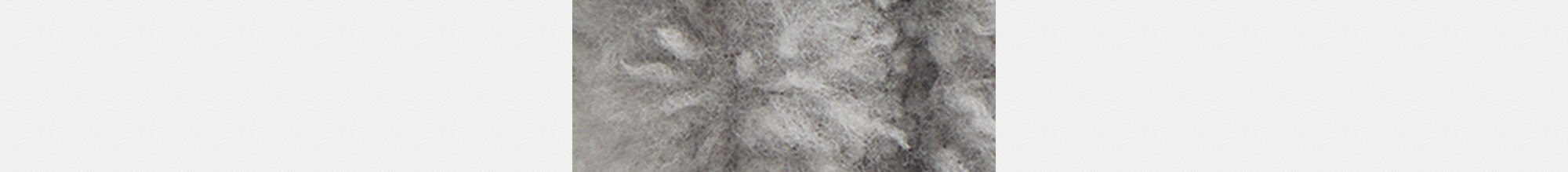 Fuzzy Bag Charm In Shearling