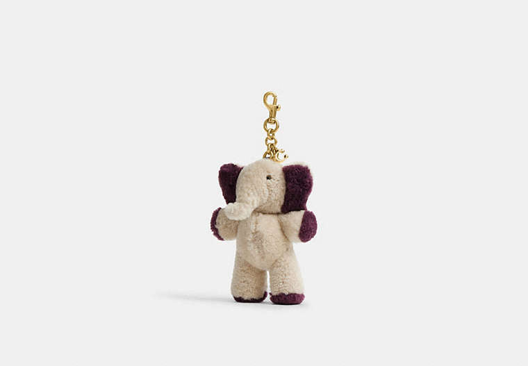 Ellie Bag Charm In Shearling