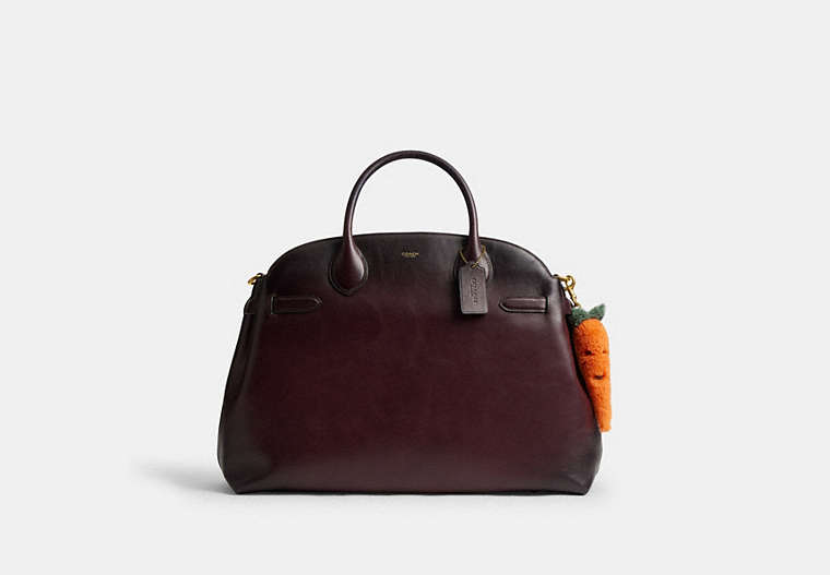 Carroty Bag Charm In Shearling