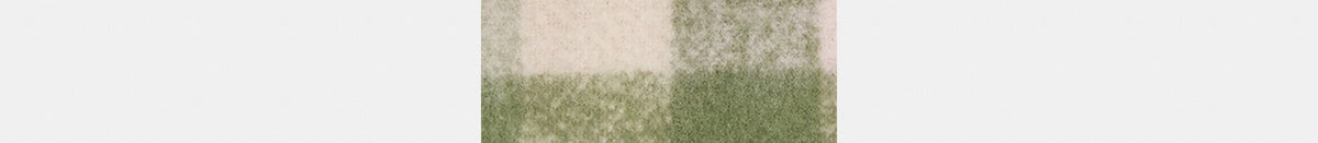 Oversized Plaid Muffler With Rubber Patch