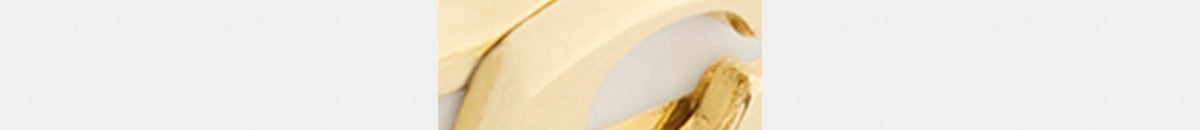 Thin Enamel Signature Hinged Bangle