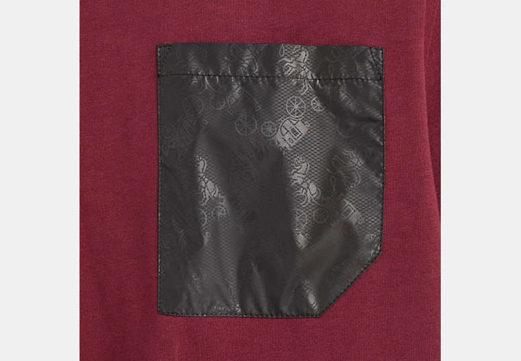 Restored Horse And Carriage Pocket T-Shirt