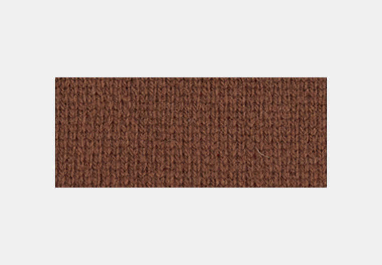 Fair Isle Print Knit Muffler