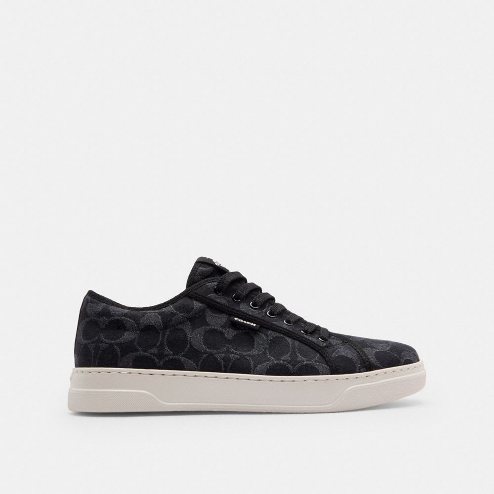 Canvas Sneaker In Signature Denim