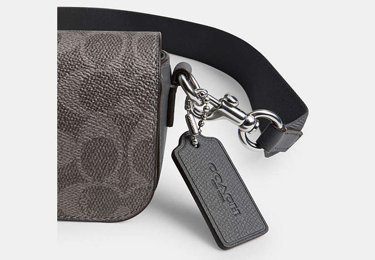 Flap Crossbody Bag In Signature Canvas