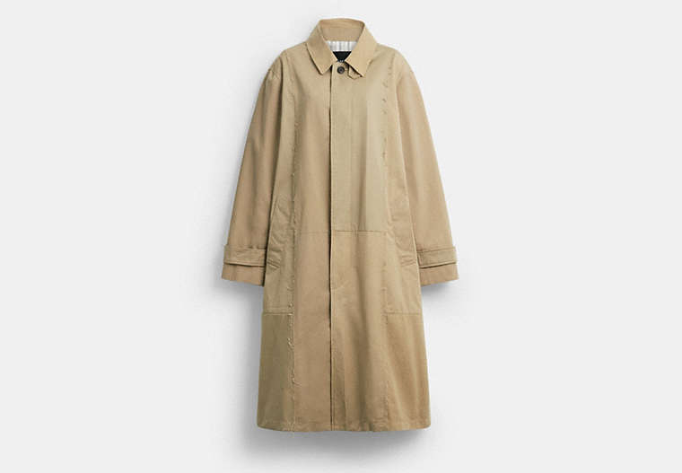 Repurposed Cotton Trench Coat