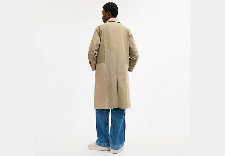 Repurposed Cotton Trench Coat
