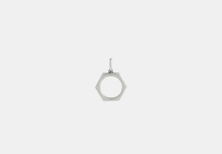 Hex Nut Single Earring