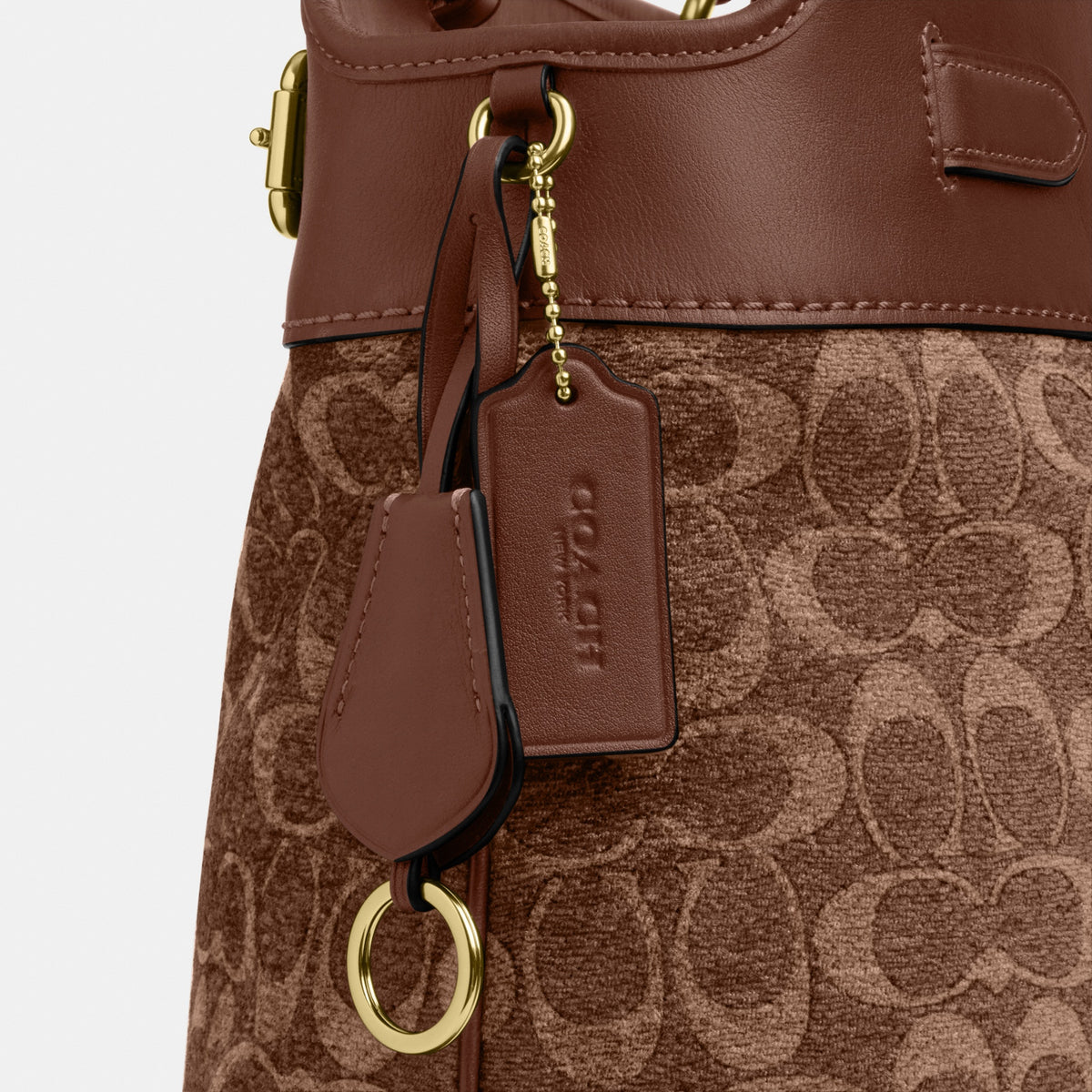 Easton Tote Bag In Signature Chenille