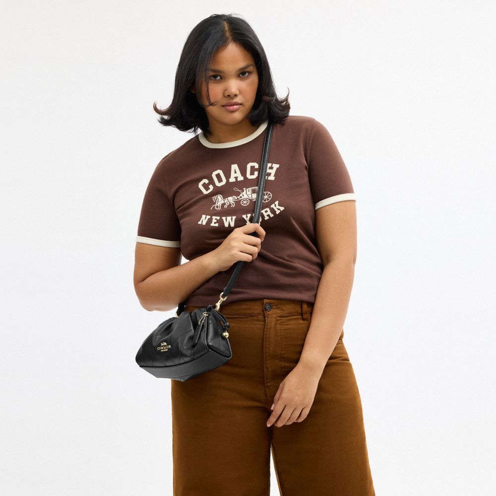 Faye Shoulder Bag With Quilting
