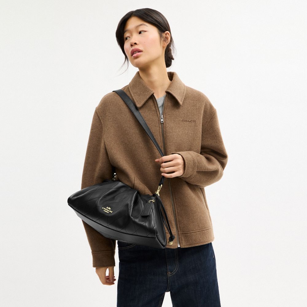 Faye Large Shoulder Bag With Quilting