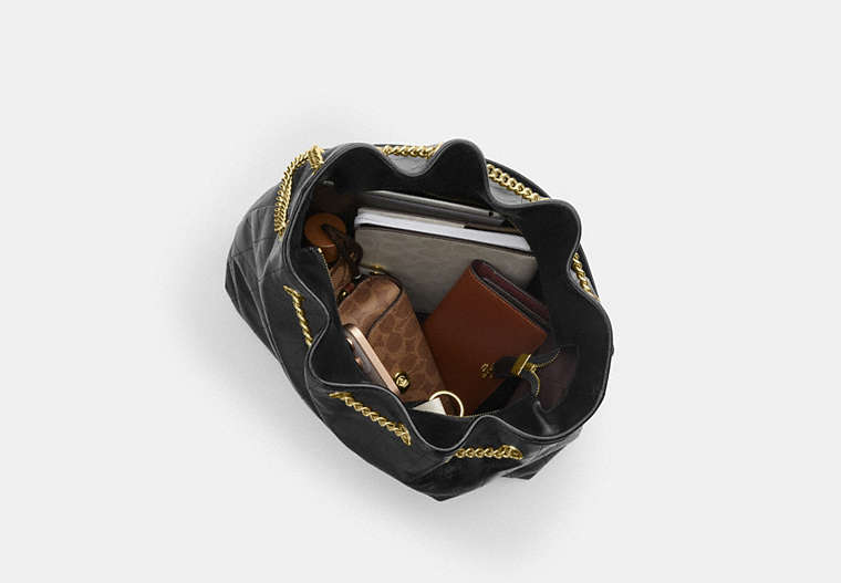 Evelyn Large Shoulder Bag With Quilting