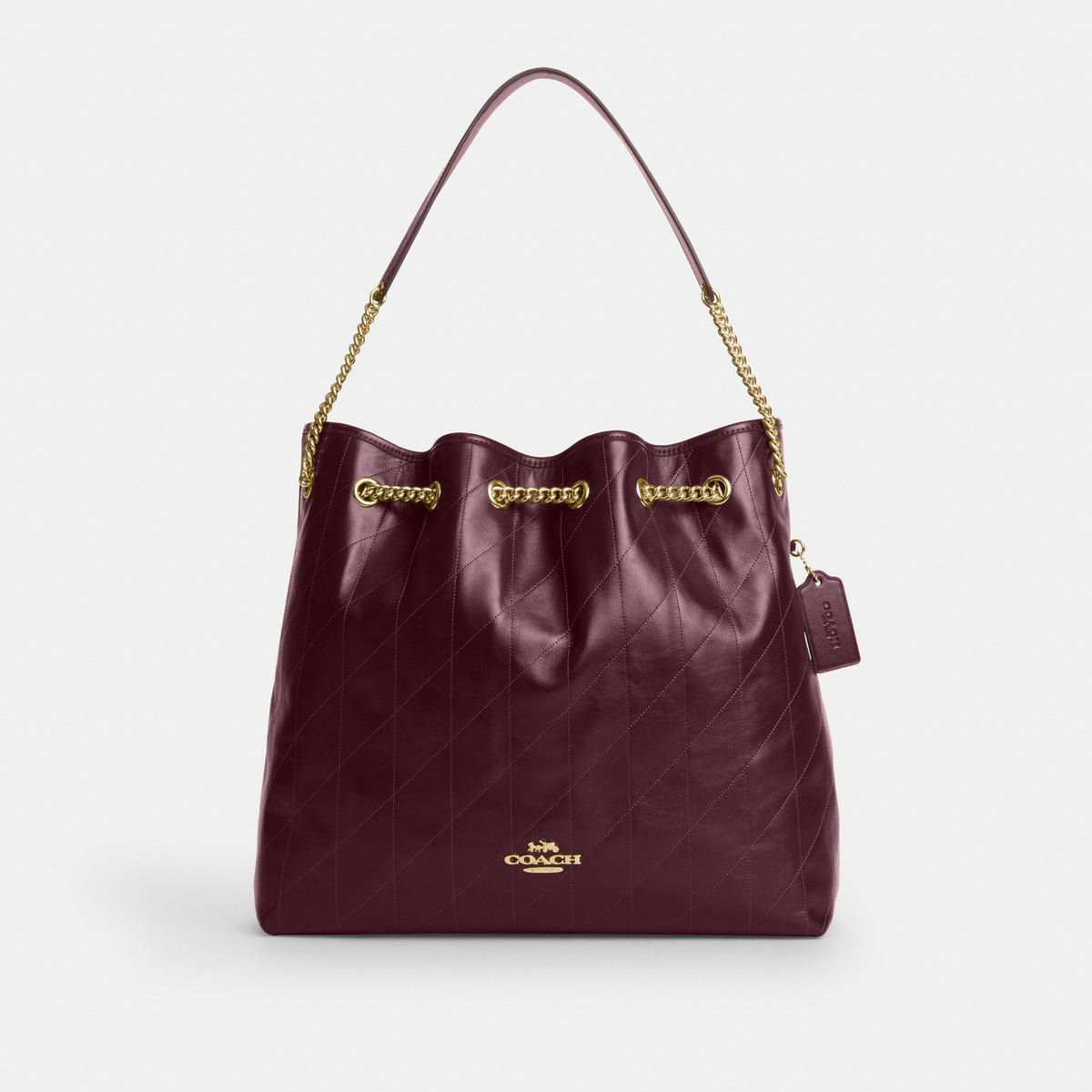 Evelyn Large Shoulder Bag With Quilting