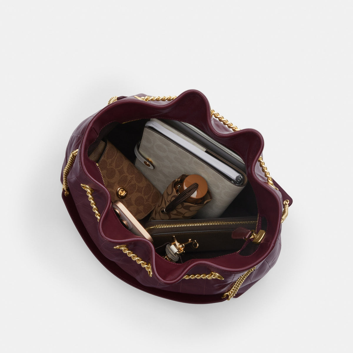 Evelyn Large Shoulder Bag With Quilting