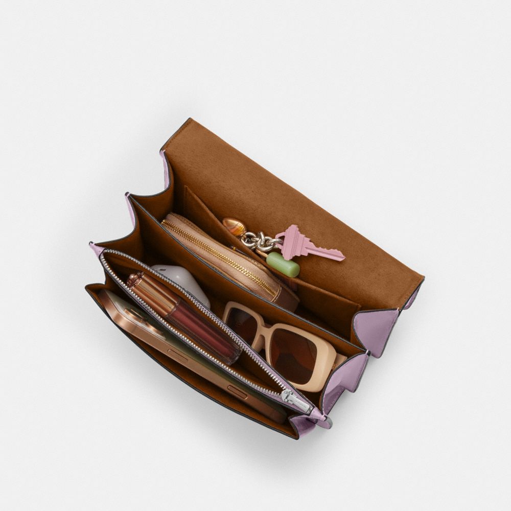 Klare Crossbody Bag In Signature Leather