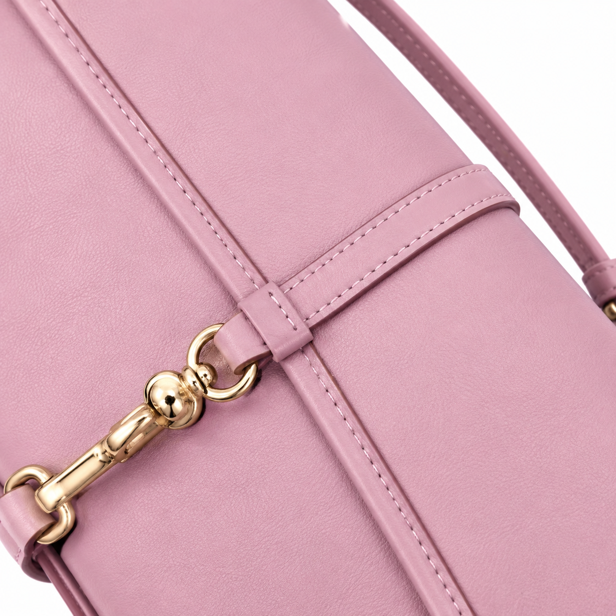 Coach Hamptons Clip Bag CP132 Bubblegum Pink Leather Archive Shoulder Purse