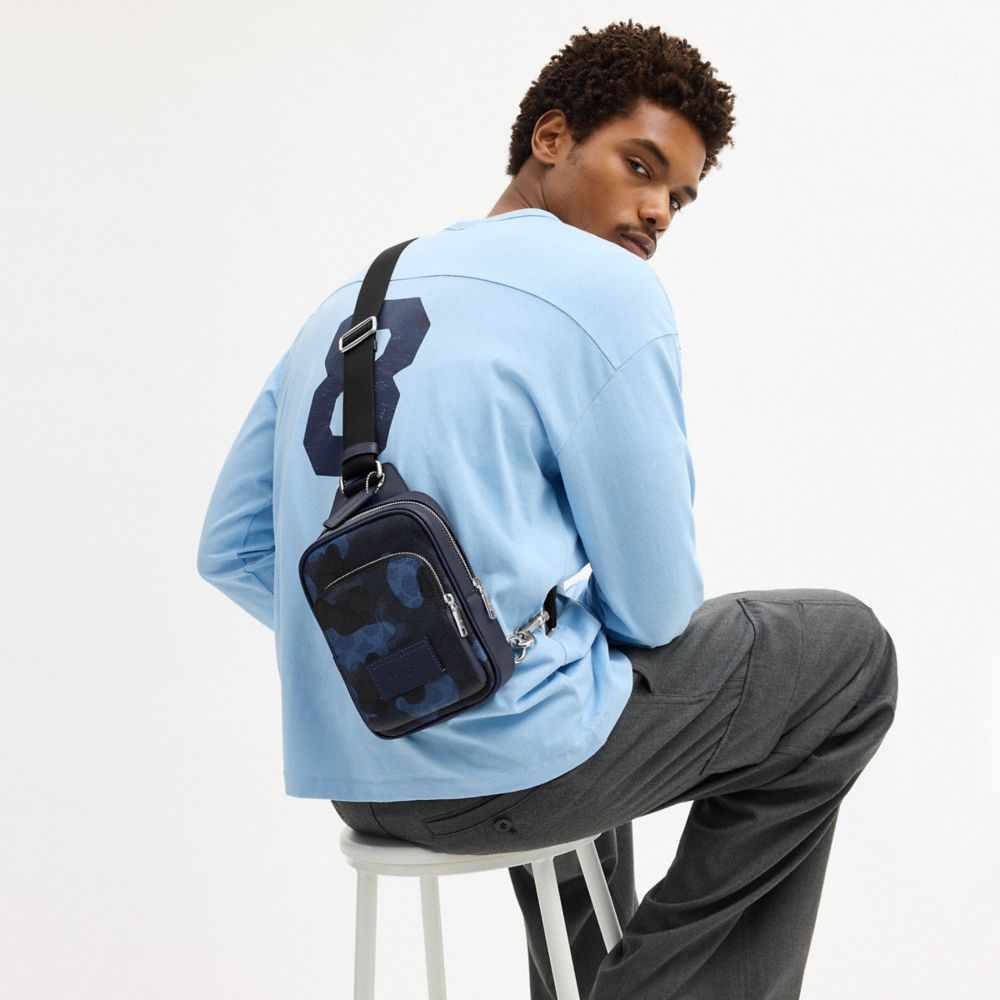 Racer Sling Pack In Signature Camo Print