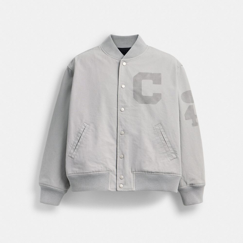 Canvas Varsity Jacket
