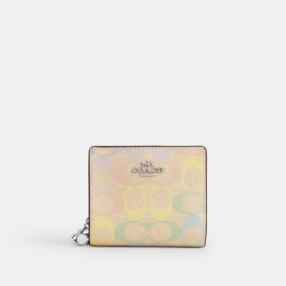 Snap Wallet With Cherry Print