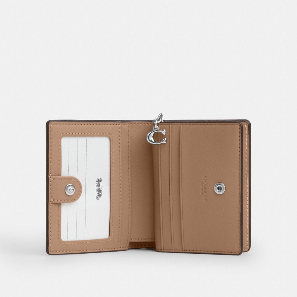Snap Wallet With Cherry Print