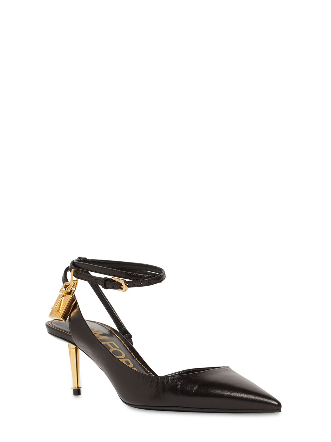 Tom Ford Tom Ford 55mm Kitten heel slingback pumps - Size: UK 3 Heels | Shop From The Mirage