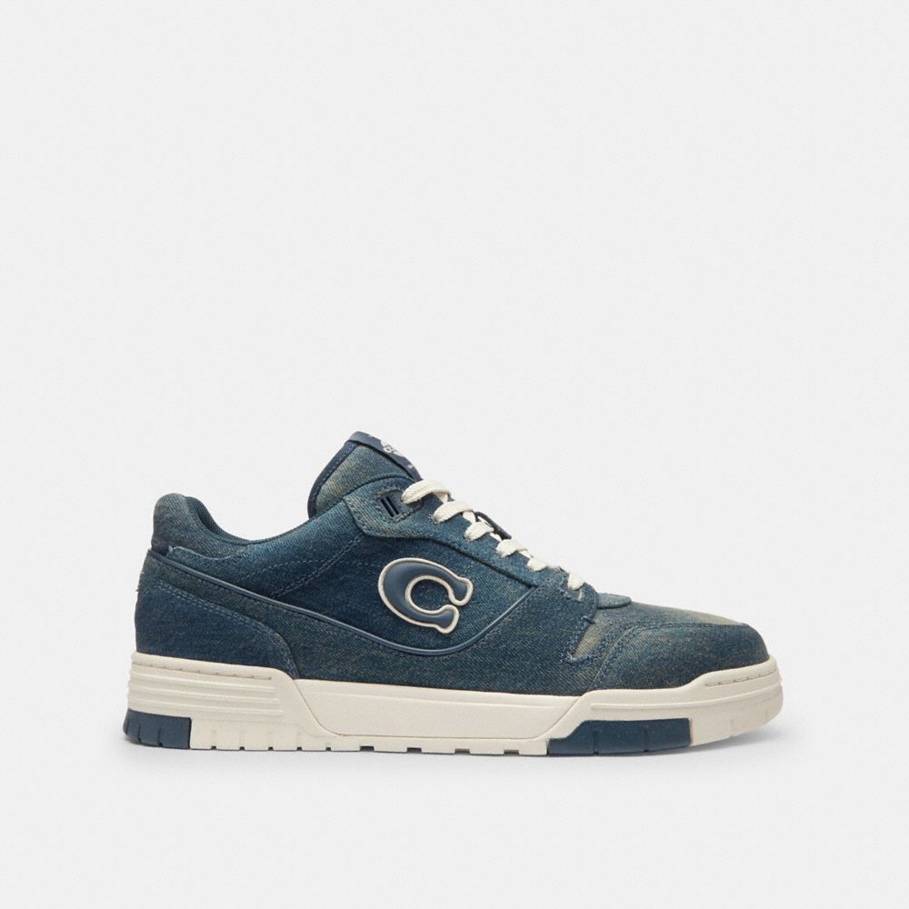 Soho Sneaker In Loved Denim