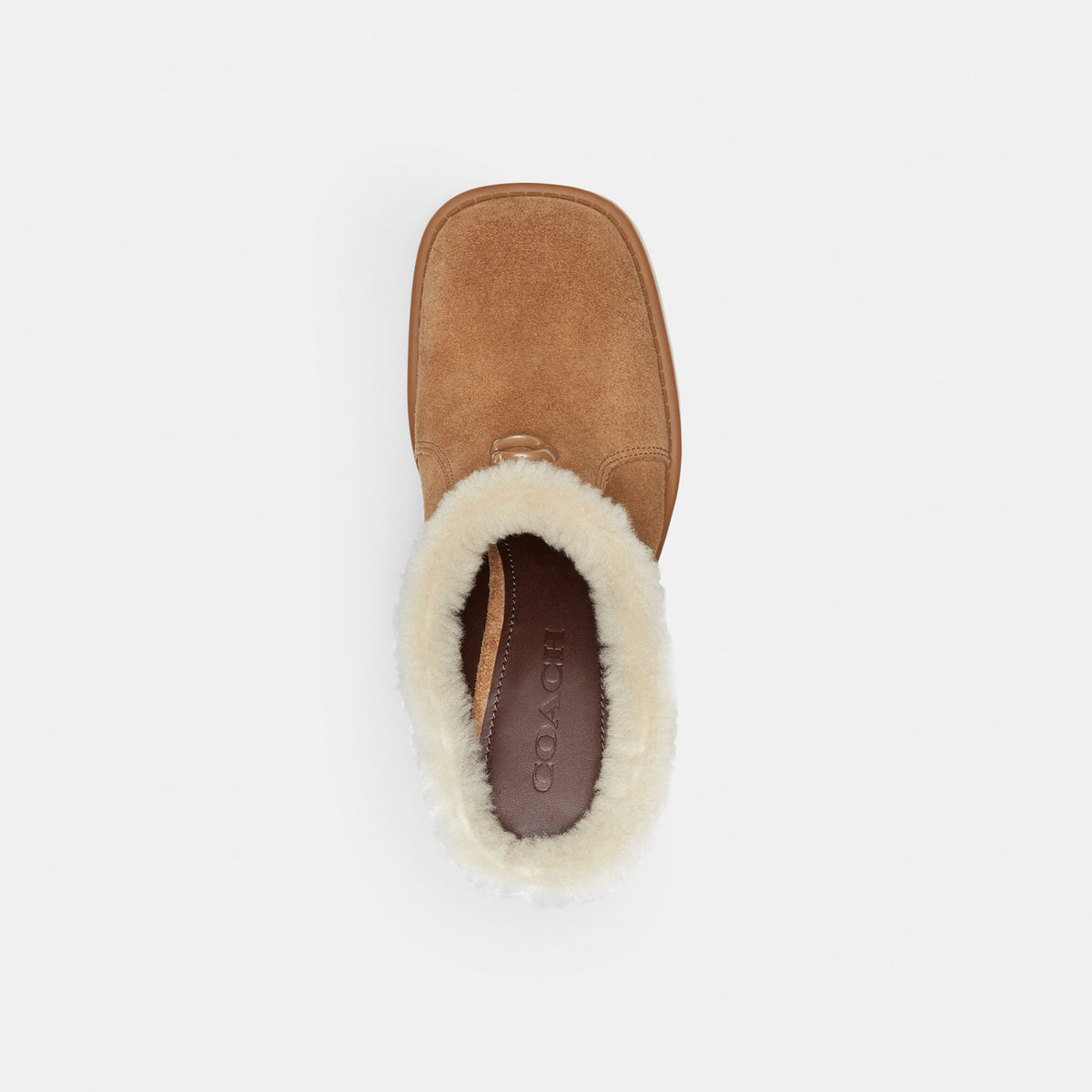 Sculpted C Heeled Mule