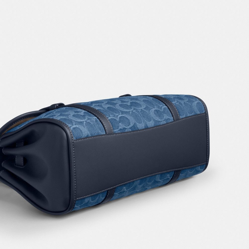 Bridget Flap Shoulder Bag In Signature Denim