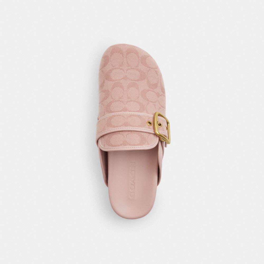 Archival Buckle Clog In Signature Jacquard