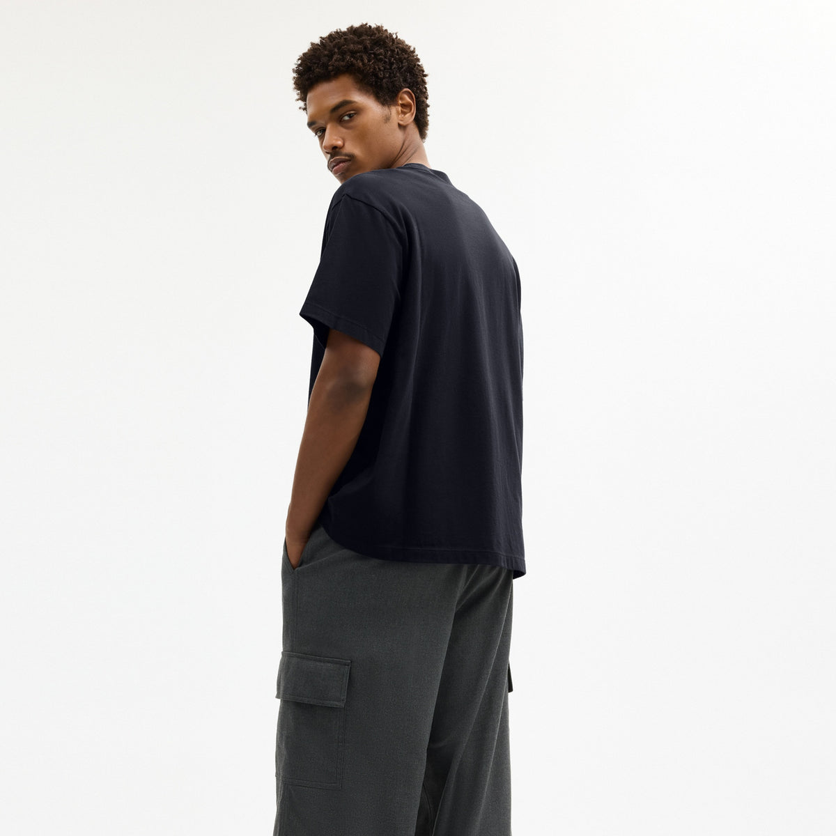 Camo Relaxed T-Shirt In Organic Cotton